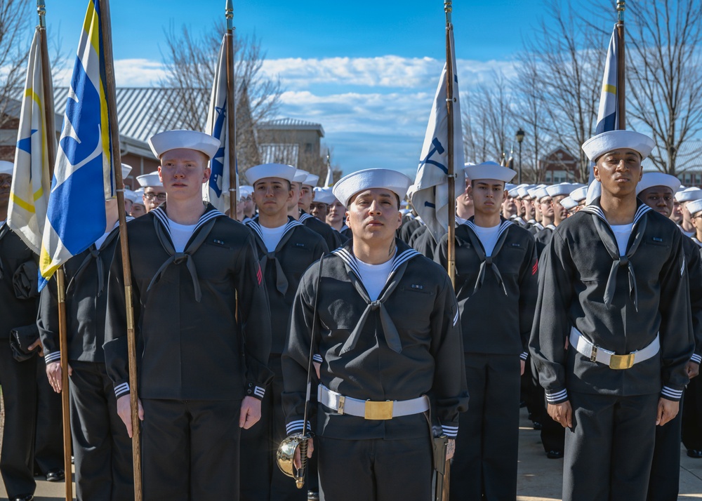 Recruit Training Command Pass in Review