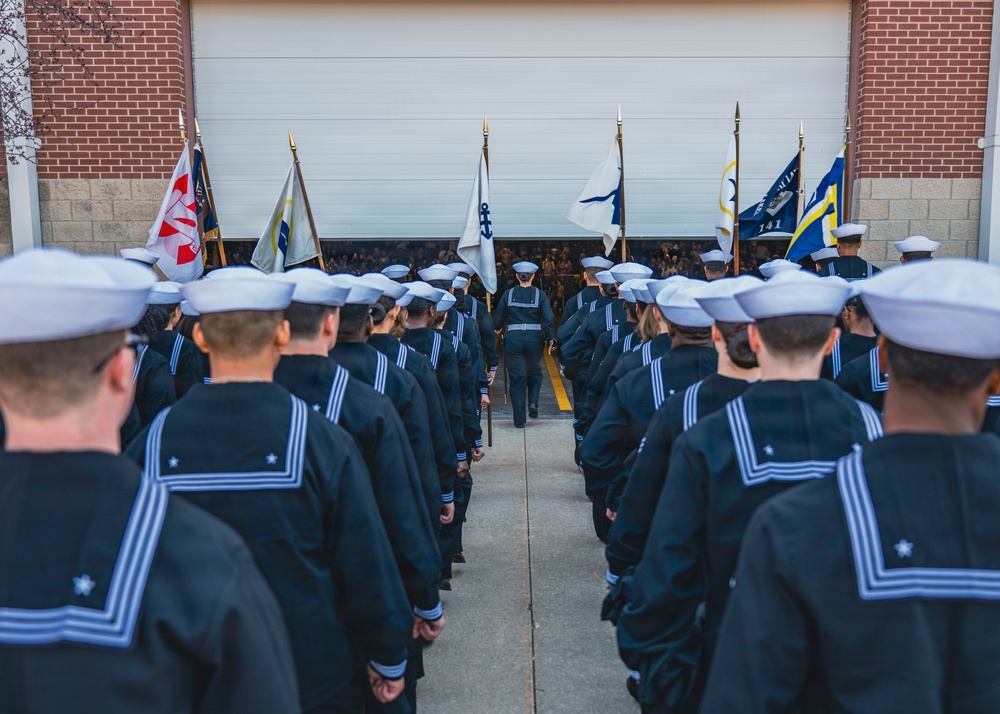 Recruit Training Command Pass in Review