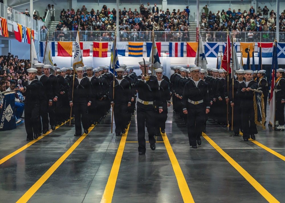 Recruit Training Command Pass in Review