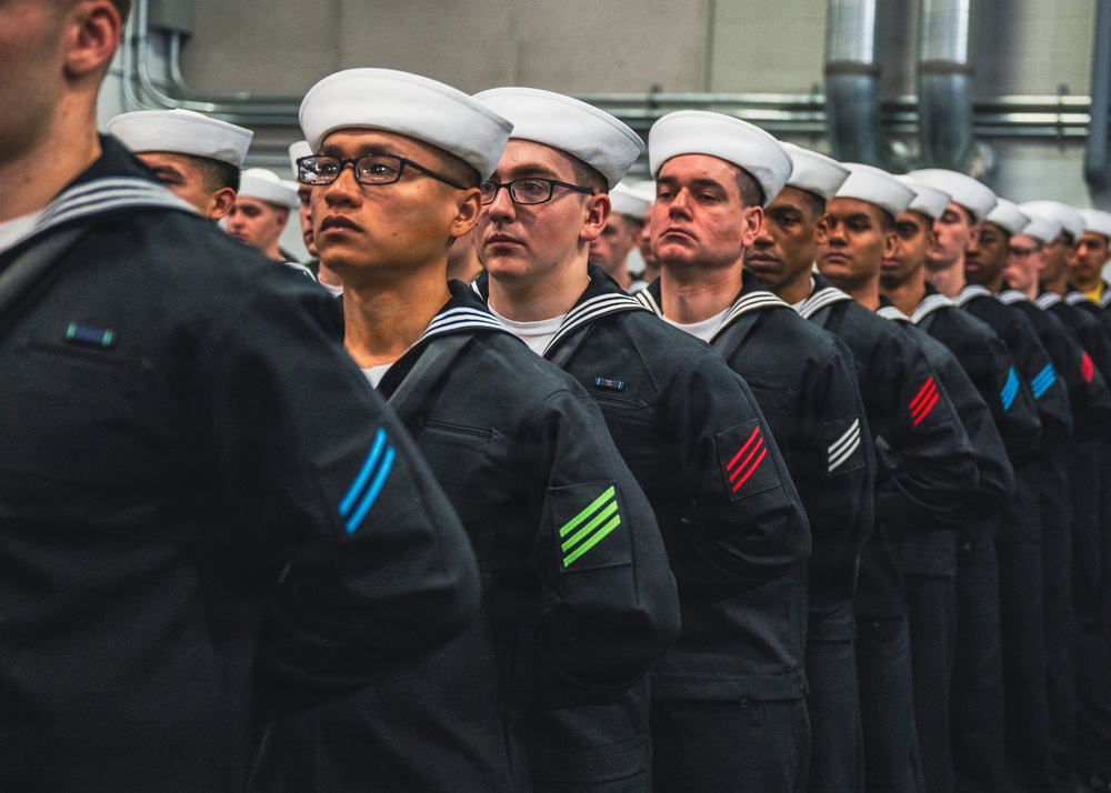 Recruit Training Command Pass in Review