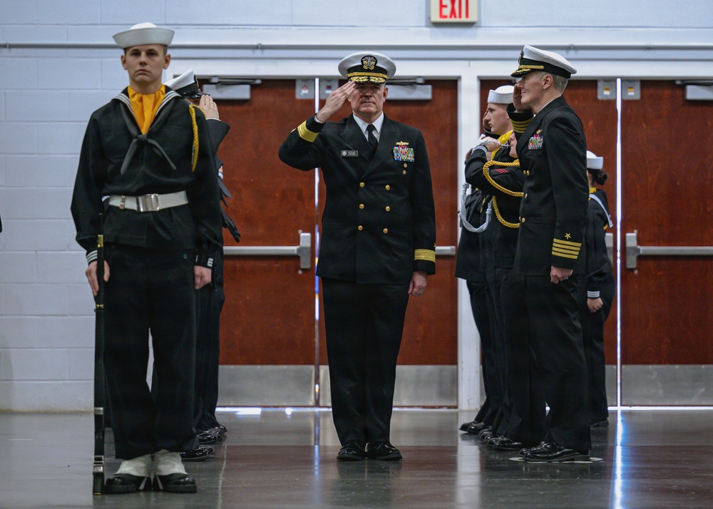 Recruit Training Command Pass in Review