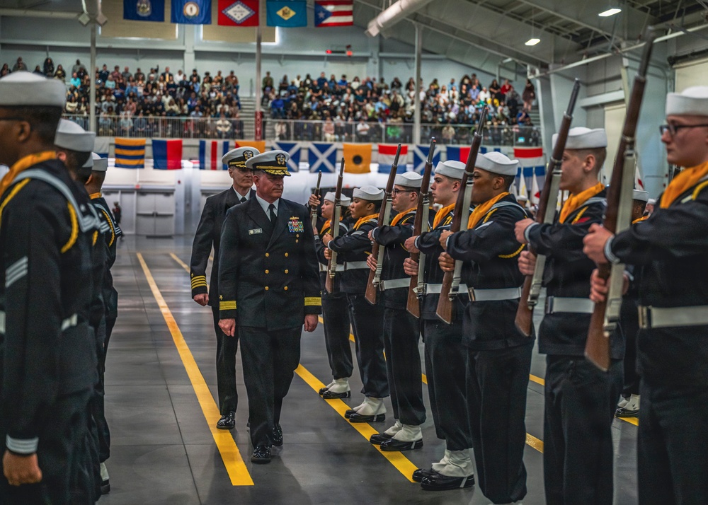 Recruit Training Command Pass in Review
