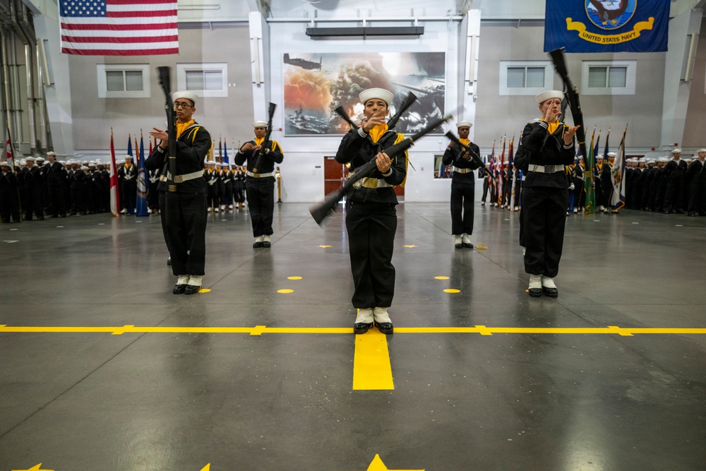Recruit Training Command Pass in Review