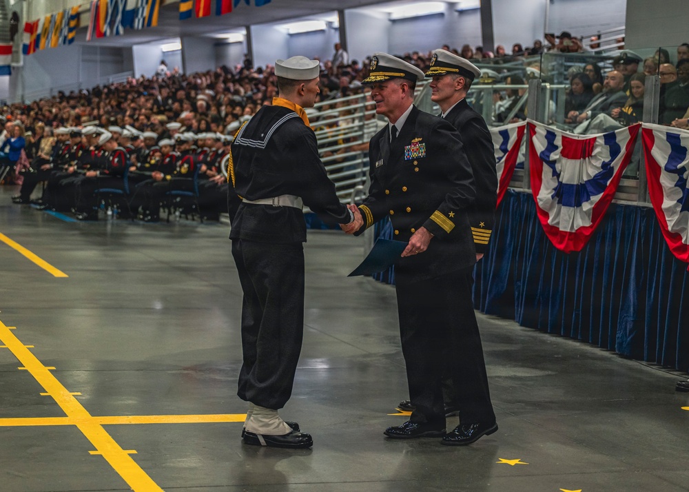 Recruit Training Command Pass in Review