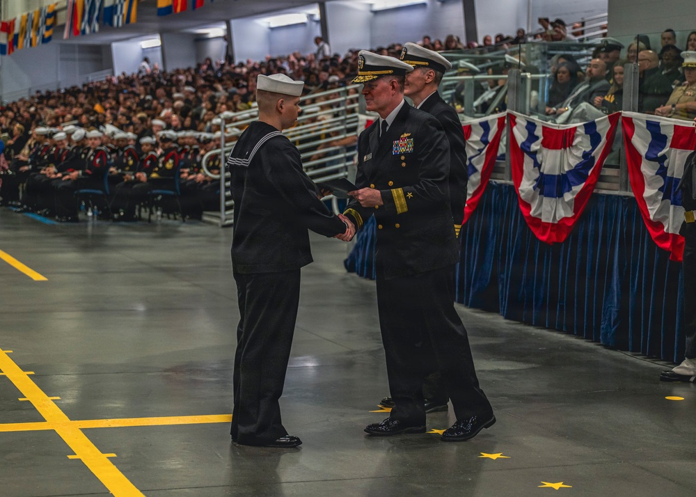 Recruit Training Command Pass in Review