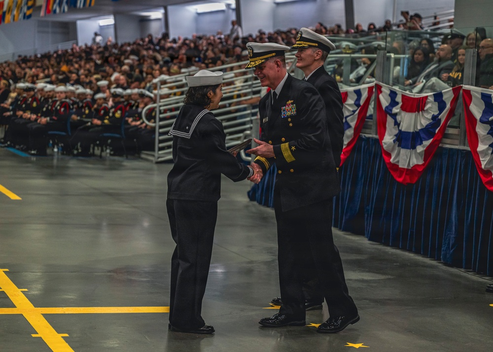 Recruit Training Command Pass in Review