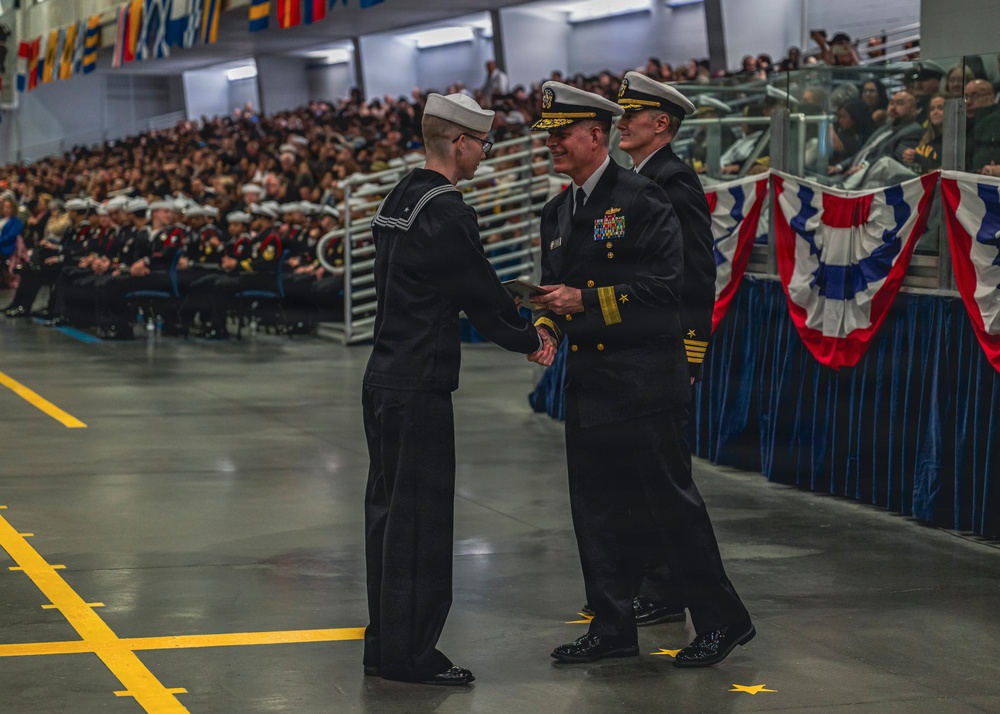 Recruit Training Command Pass in Review