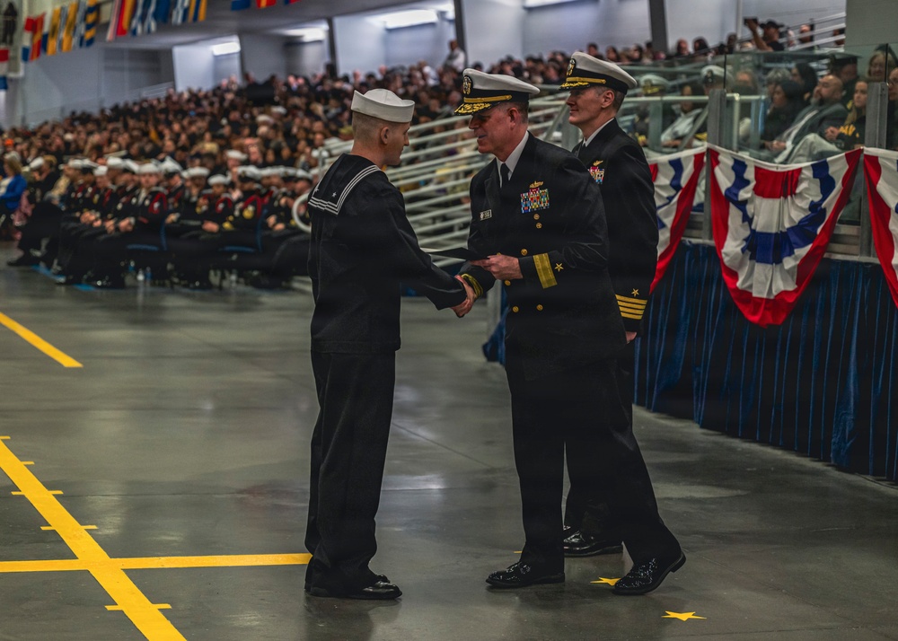 Recruit Training Command Pass in Review