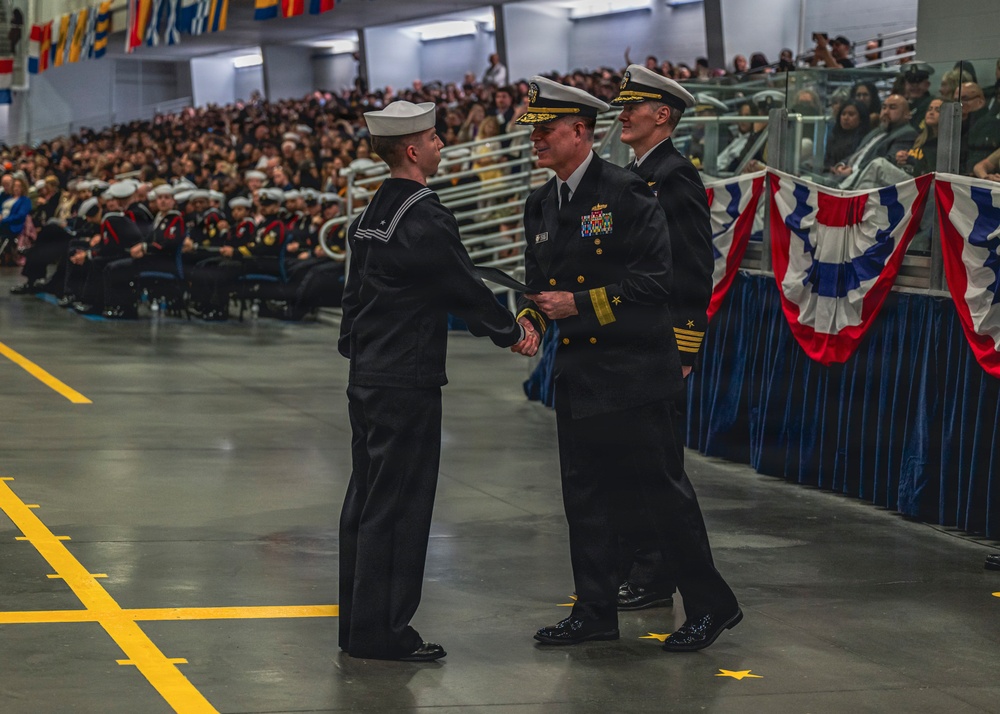 Pass-in-Review at Recruit Training Command