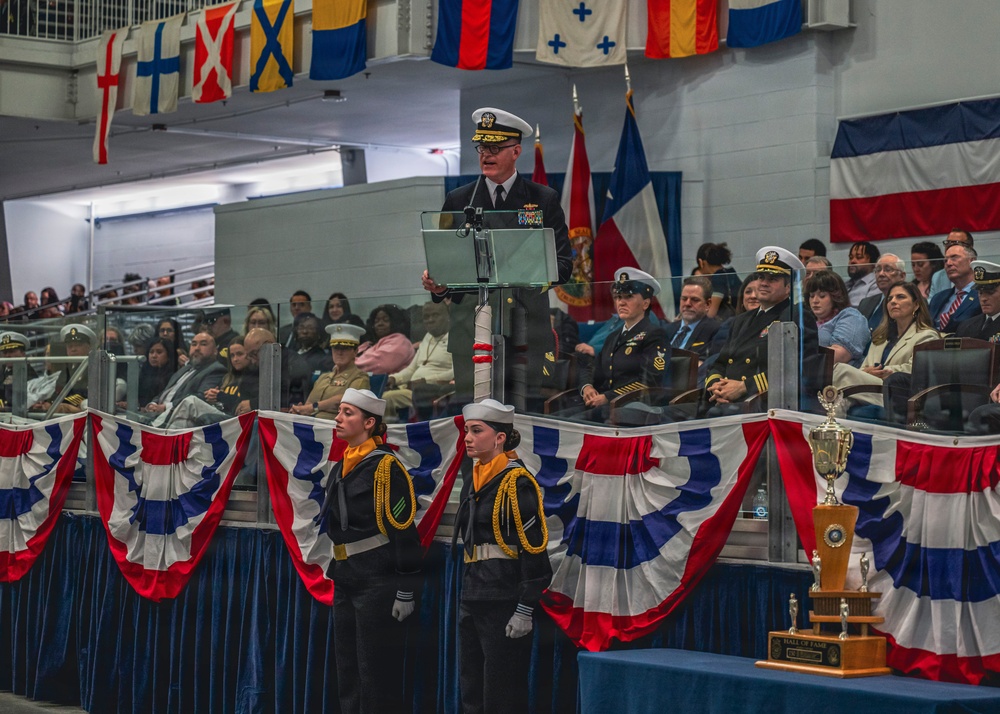 Recruit Training Command Pass in Review