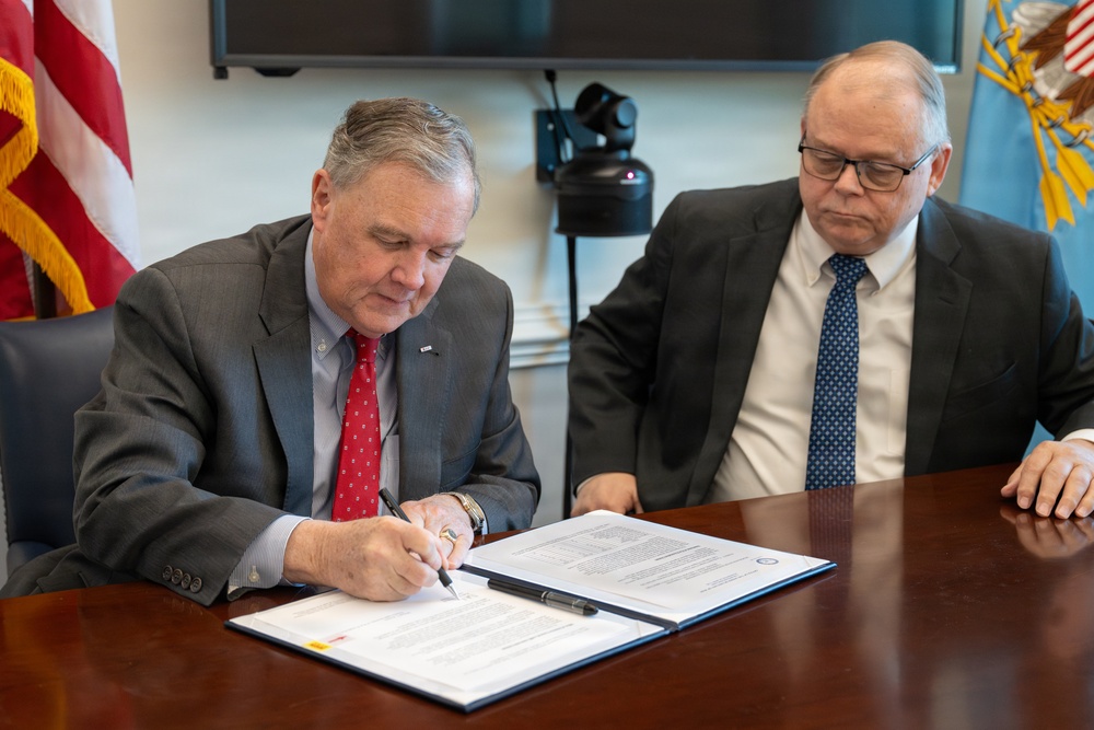 DoW  DCFO and IG Signing Ceremony