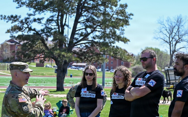 Fort Leavenworth showcases installation mission to Kansas City Chiefs staff