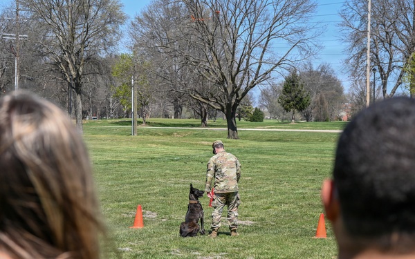 Fort Leavenworth showcases installation mission to Kansas City Chiefs staff