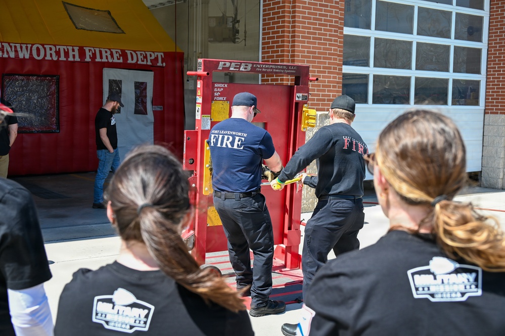 Fort Leavenworth showcases installation mission to Kansas City Chiefs staff
