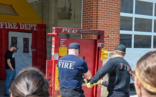 Fort Leavenworth showcases installation mission to Kansas City Chiefs staff
