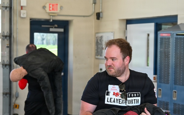 Fort Leavenworth showcases installation mission to Kansas City Chiefs staff