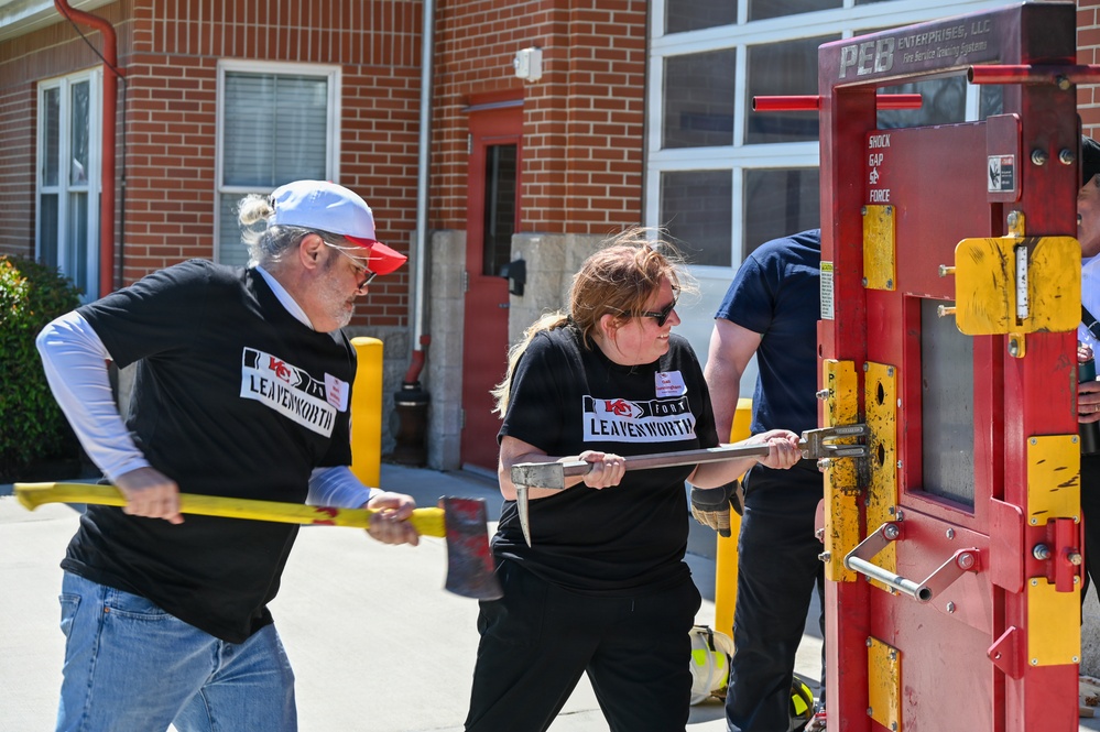 Fort Leavenworth showcases installation mission to Kansas City Chiefs staff