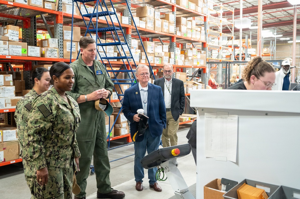 NAVSUP FLC San Diego CO Visits NAS Fallon
