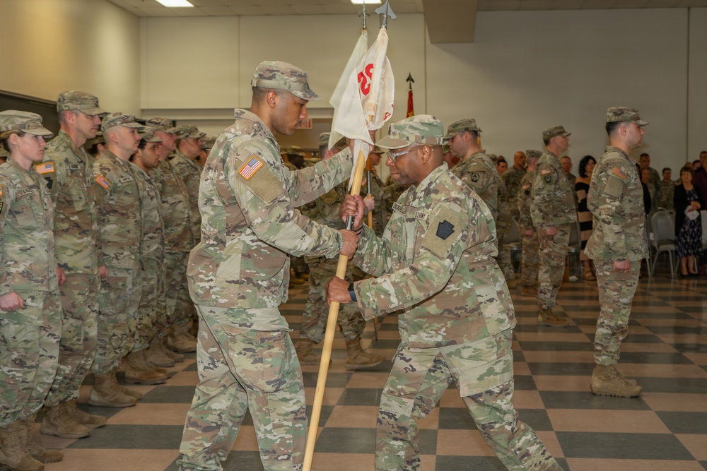 728th Combat Sustainment Support Battalion transition ceremony