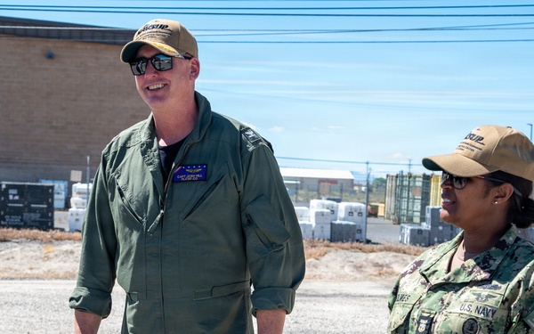 NAVSUP FLC San Diego CO Visits NAS Fallon