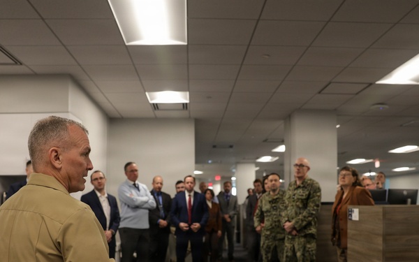 Rear Adm. Michael Richman Addresses SLCM-N Workforce in Recognition of Program's Second Anniversary