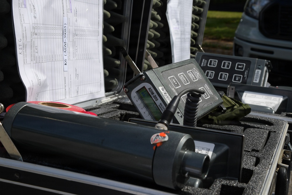 Keesler's emergency management team participates in radiological exercise