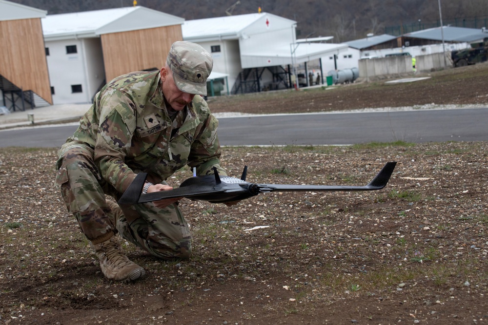 KFOR’s Maneuver Battalion strengthens aerial surveillance capabilities through UAS training