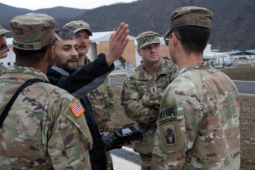 KFOR’s Maneuver Battalion strengthens aerial surveillance capabilities through UAS training