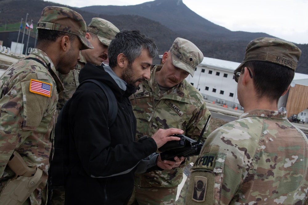 KFOR’s Maneuver Battalion strengthens aerial surveillance capabilities through UAS training