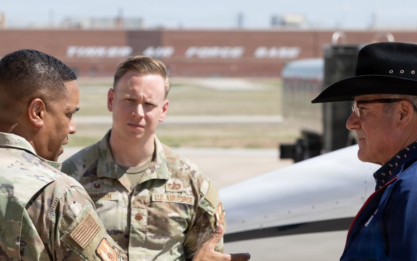 SAF/FM Visits Tinker Air Force Base