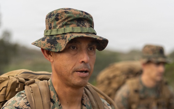 CLR-1 Marines and Sailors Participate in Sustainment Hike