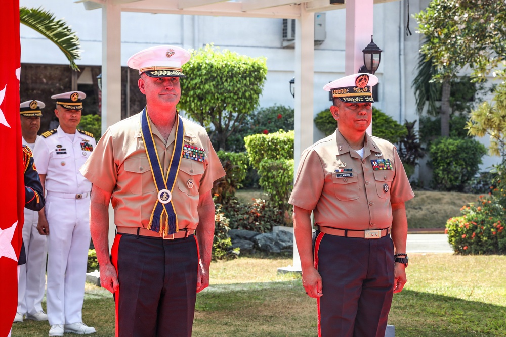 The 38th Assistant Commandant of the Marine Corps tours the Philippines