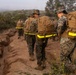CLR-1 Marines and Sailors Participate in Sustainment Hike