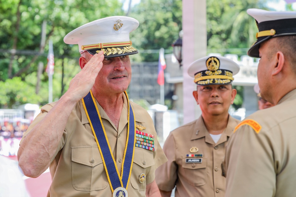 The 38th Assistant Commandant of the Marine Corps tours the Philippines