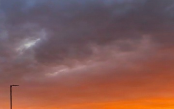 Fort Knox wakes up to a stunning sunrise