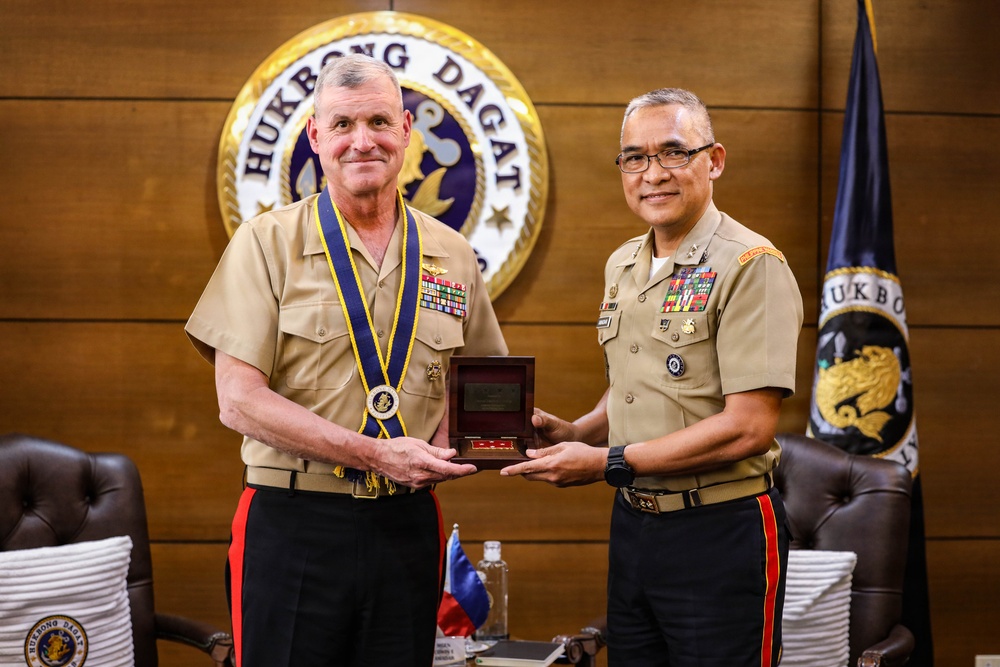 The 38th Assistant Commandant of the Marine Corps tours the Philippines