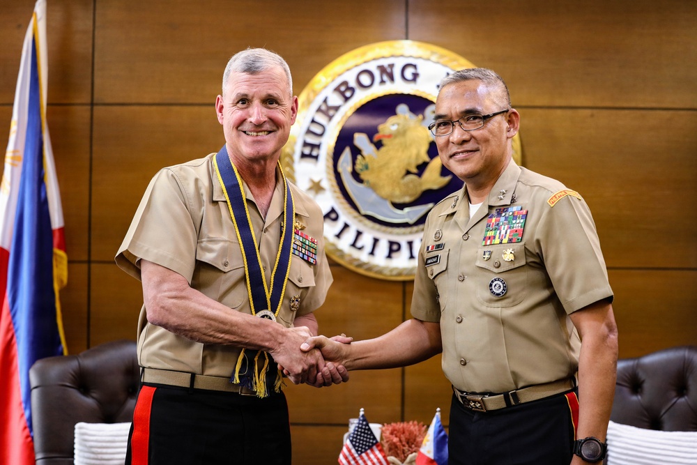 The 38th Assistant Commandant of the Marine Corps tours the Philippines