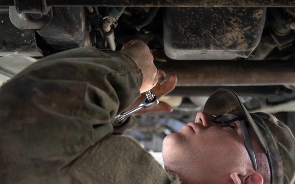 Deployment Readiness Exercise at Fort Hood, Texas April 9, 2026