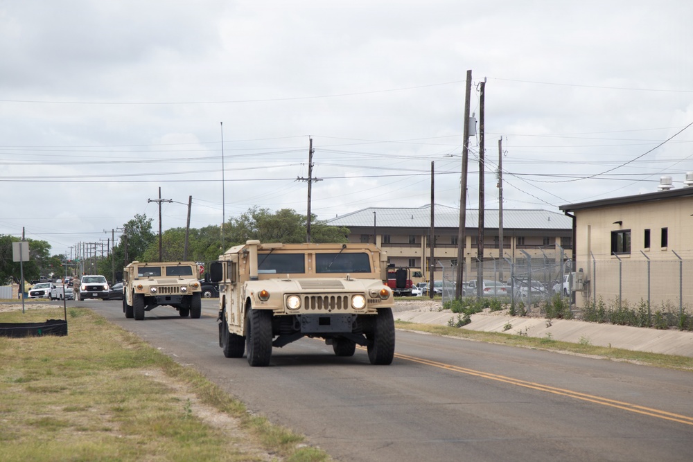 III Corps conducts Deployment Readiness Exercise on Fort Hood, Texas