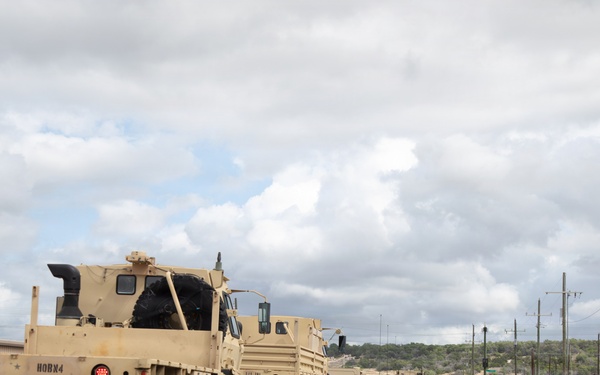 Deployment Readiness Exercise at Fort Hood, Texas April 9, 2026