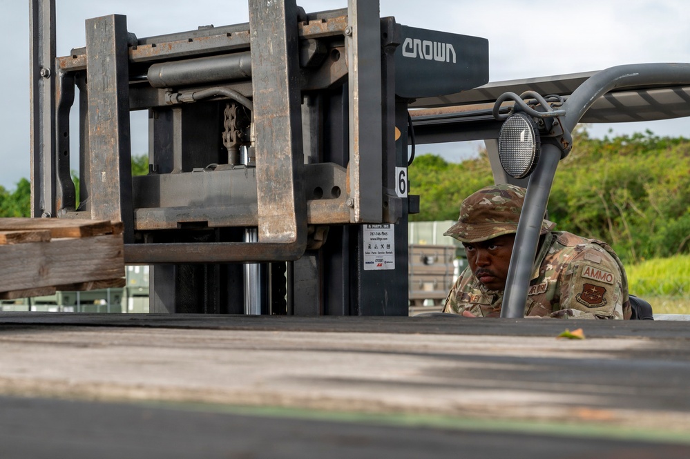 Joint ammunition unload in Puerto Rico