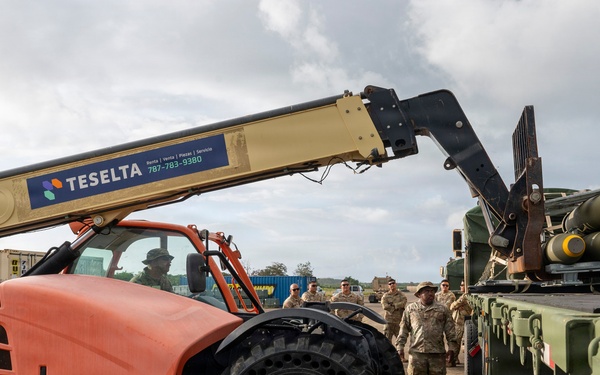 Joint ammunition unload in Puerto Rico