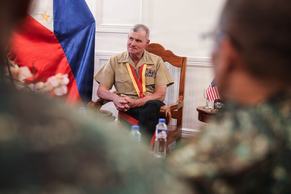 The 38th Assistant Commandant of the Marine Corps tours the Philippines