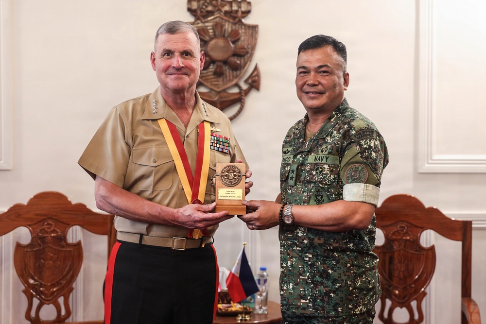 The 38th Assistant Commandant of the Marine Corps tours the Philippines