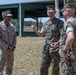 Brigadier General Tracy Visits MCRD Parris Island