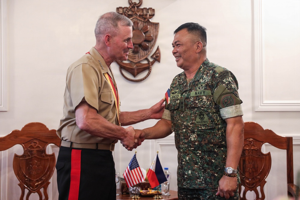 The 38th Assistant Commandant of the Marine Corps tours the Philippines
