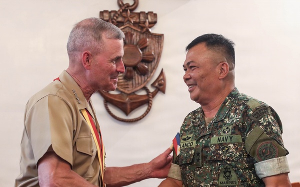 The 38th Assistant Commandant of the Marine Corps tours the Philippines