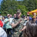 Brigadier General Tracy Visits MCRD Parris Island