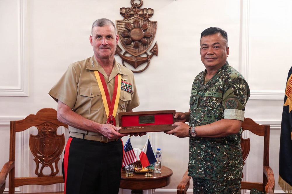 The 38th Assistant Commandant of the Marine Corps tours the Philippines