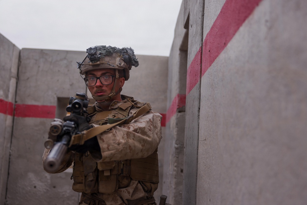 2nd Marine Division conducts urban warfighting training at Marine Corps Air Ground Combat Center